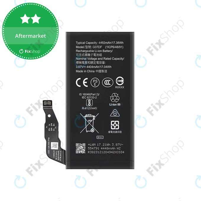 Google Pixel 8a - Batterie GO7DF 4492mAh