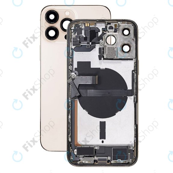 Apple iPhone 13 Pro Max - Petites pièces du boîtier arrière (or)