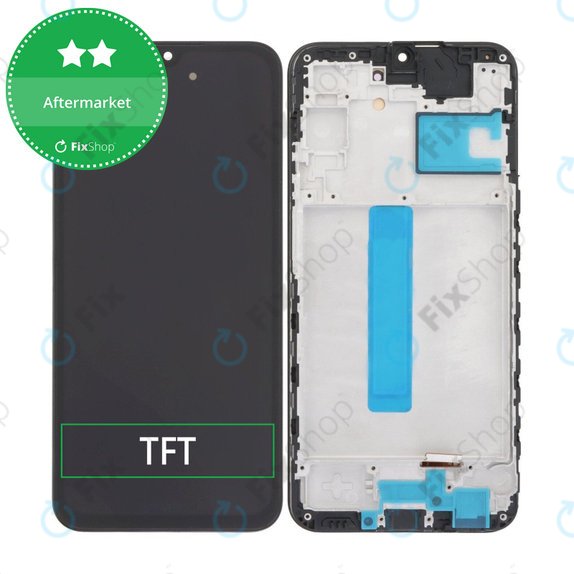 Samsung Galaxy A25 A256B - Écran LCD + Écran tactile + Cadre (Brave Black) TFT