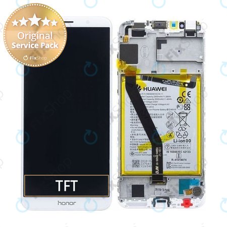 Huawei Honor 7A - Écran LCD + Ecran Tactile + Cadre + Batterie (Or) - 02351WER