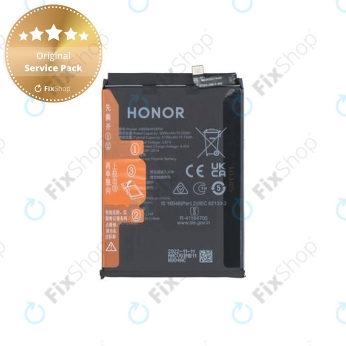 Honor Magic5 Lite RMO-NX3 - Batterie HB506492EFW 5100mAh - 0235AEMV Genuine Service Pack