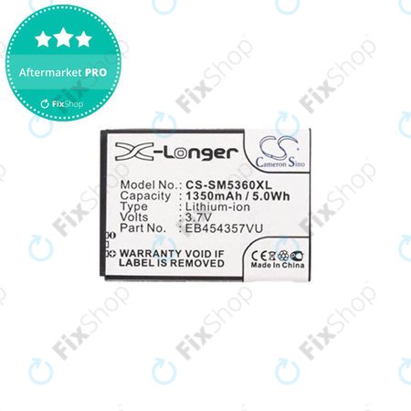 Samsung Galaxy Chat B5330 - Batterie EB454357VU 1350mAh HQ