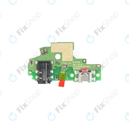 Huawei Honor 9 Lite - Connecteur de Charge + Microphone + Connecteur Jack PCB Board - 02351SYN, 03024QAS