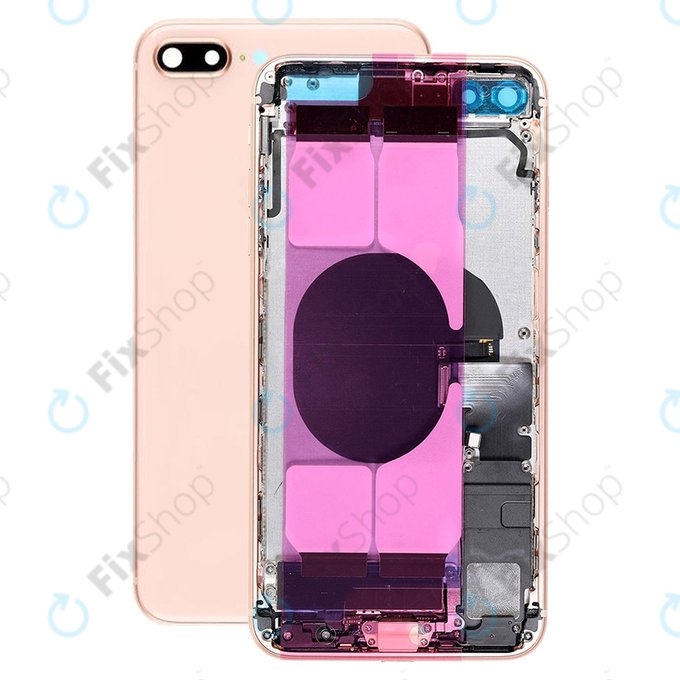 Apple iPhone 8 Plus - Petites pièces du boîtier arrière (Or)