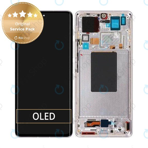 Xiaomi 12 Pro 2201122C 2201122G - Écran LCD + Écran Tactile + Cadre (Purple) - 56000500L200 Genuine Service Pack