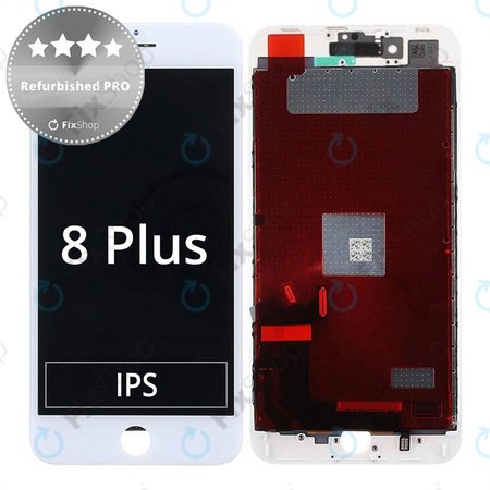 Apple iPhone 8 Plus - Écran LCD + Écran Tactile + Cadre (Blanc) Refurbished PRO