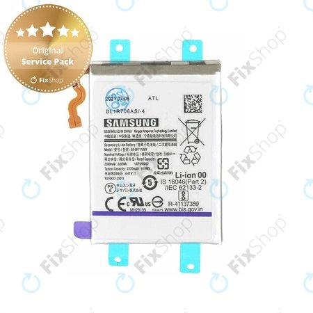 Samsung Galaxy Z Flip 3 F711B - Batterie EB-BF711ABY 2370mAh - GH82-26270A Genuine Service Pack