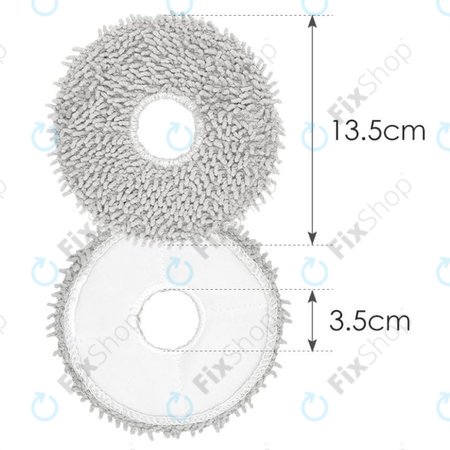 Ecovacs T-series, X-series - Chiffon de vadrouille (Antibactérien)