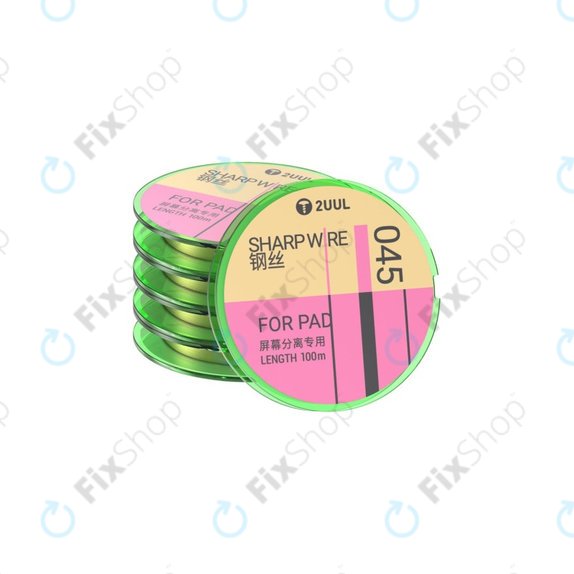 Fil de découpe pour séparation d'écran, 2UUL GS-045, 0.045mm x 100m