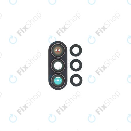 Samsung Galaxy Z Fold 7 F966B - Objectif de caméra arrière + cadre (Jetblack)