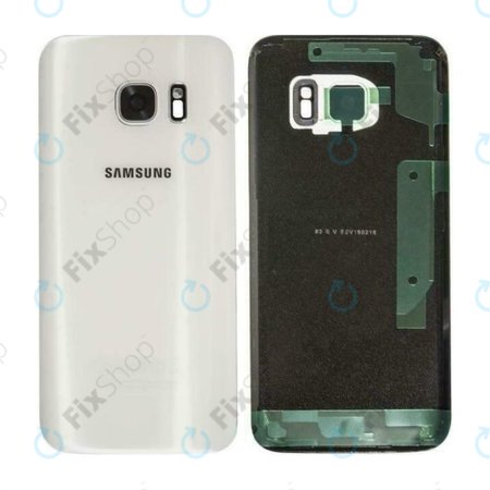 Samsung Galaxy S7 G930F - Cache batterie (Blanc) - GH82-11384D Genuine Service Pack