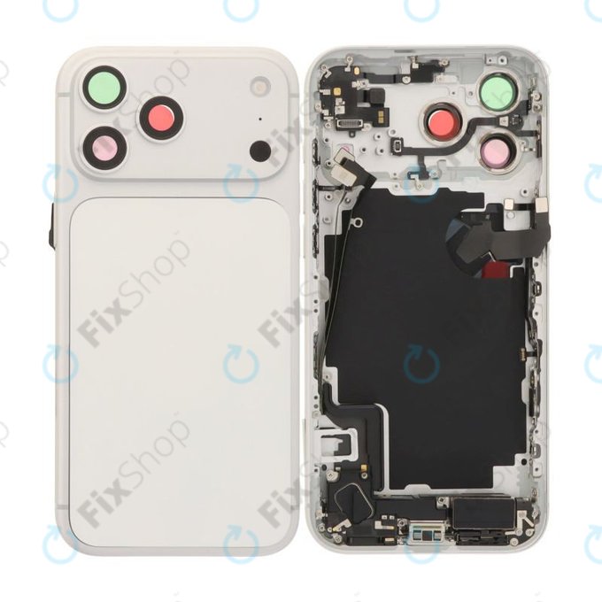 Boîtier arrière pour iPhone 17 Pro Max, Silver