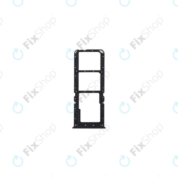 Oppo A5 (2020) - Tiroir SIM + SD (Noir Miroir)