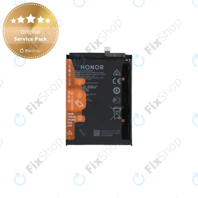 Honor X6, X7, X8 - Batterie 4900mAh - HB496590EFW Genuine Service Pack