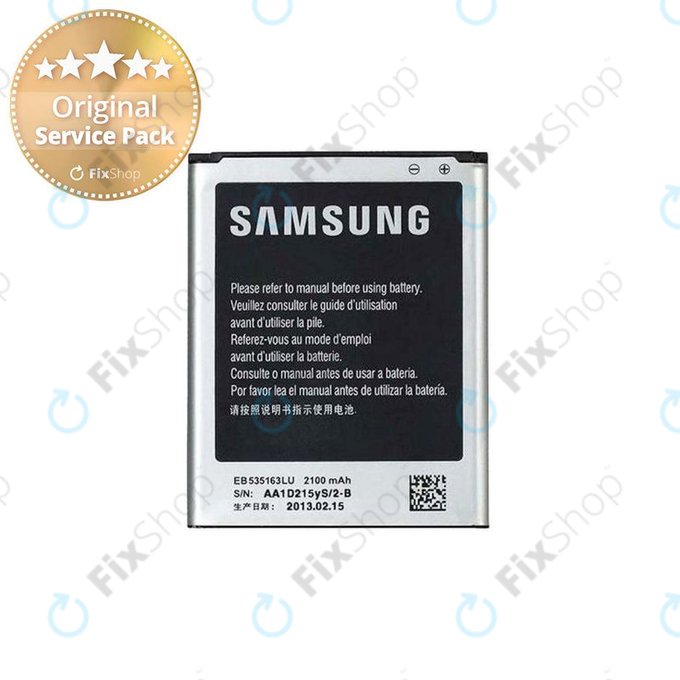 Samsung Galaxy S4 Mini i9195 - Batterie EB-B500AE 1900mAh - GH43-03935A Genuine Service Pack