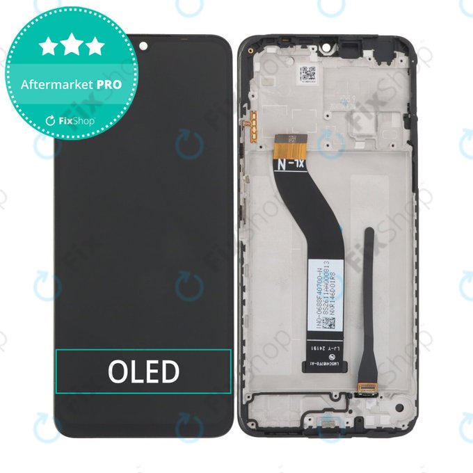 Xiaomi Redmi 14C 4G, Poco C75 - Écran LCD + Ecran Tactile + Cadre (Midnight Black) OLED