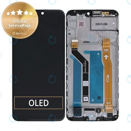 Asus ZenFone Max Pro M2 ZB631KL - Ecran LCD + Ecran Tactile + Cadre (Noir) - 90AX01B0-R20010 Genuine Service Pack