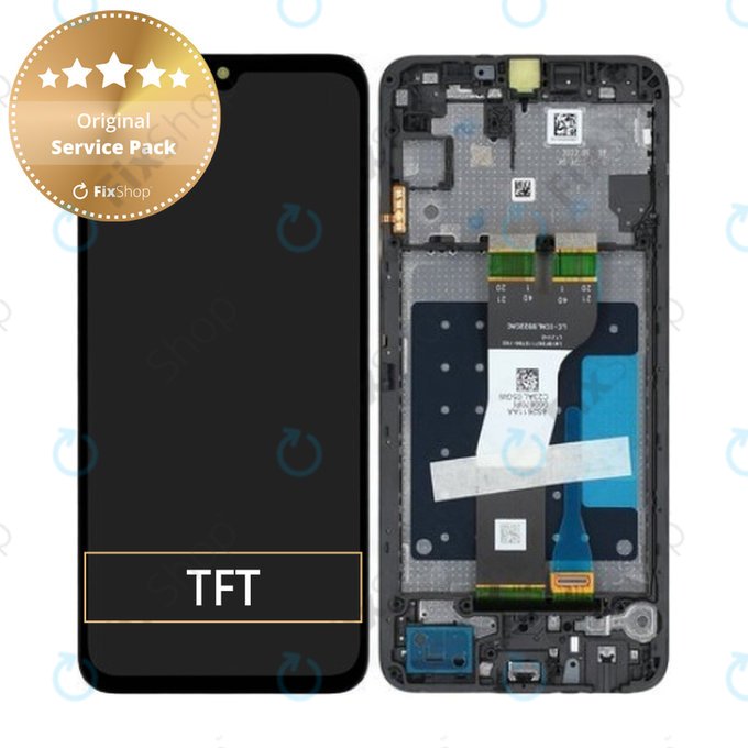 Samsung Galaxy A05s A057G - Écran LCD + Ecran Tactile + Cadre (Black) - GH81-24364A, GH81-24365A Genuine Service Pack