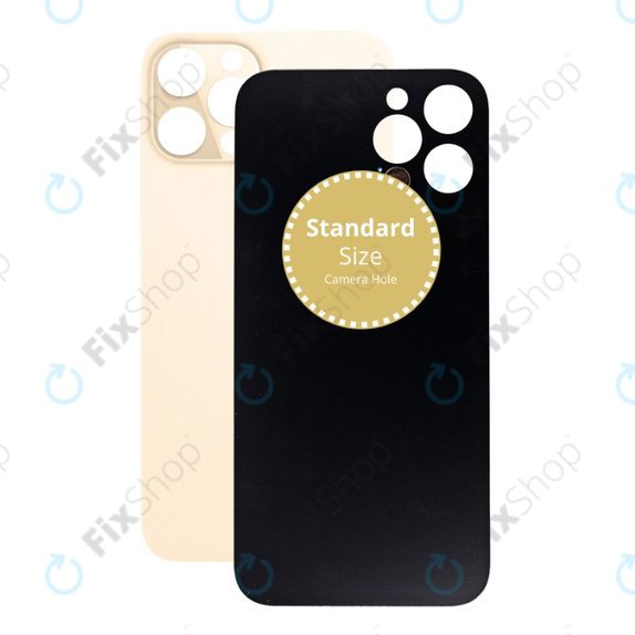 Apple iPhone 12 Pro - Verre du boîtier arrière (Or)