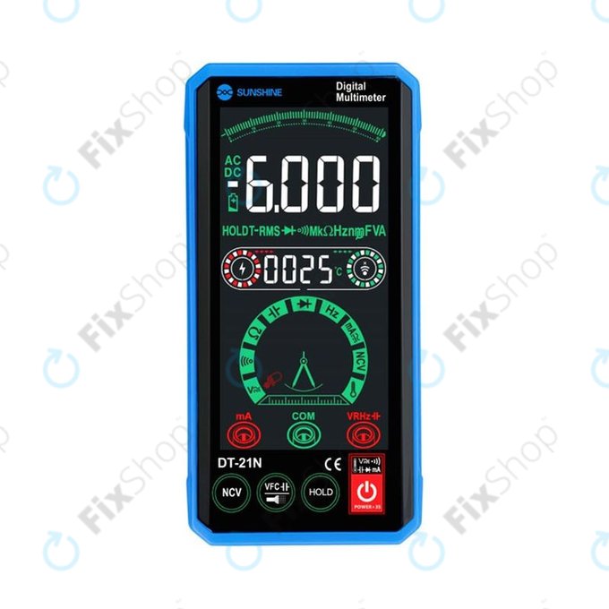 Sunshine DT-21N - Multimètre tactile