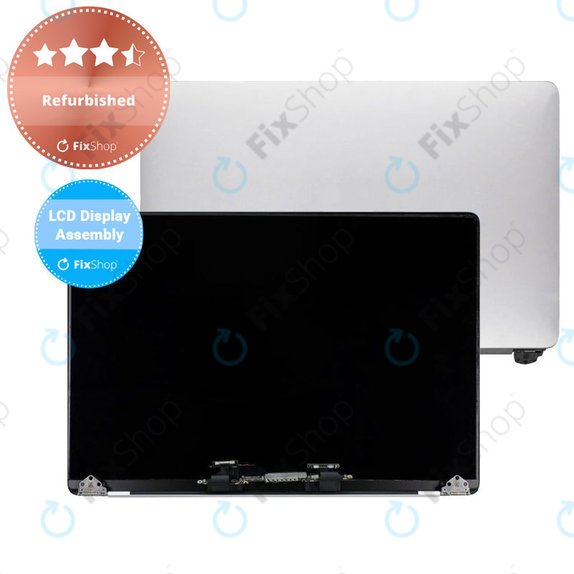 Apple MacBook Pro 15" A1707 (Late 2016 - Mid 2017) - Écran LCD + Vitre avant + Coque (Silver) Refurbished