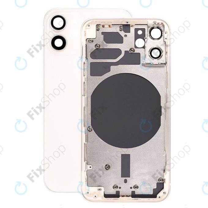 Apple iPhone 12 Mini - Boîtier arrière (Blanc)