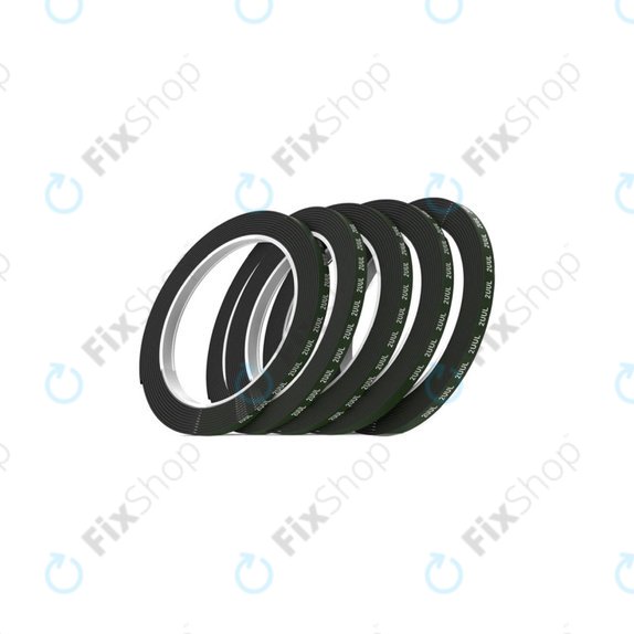 Ruban d’étanchéité en mousse pour cadre d’écran et vitre arrière, 2UUL CS02, (5mm, 5pcs)