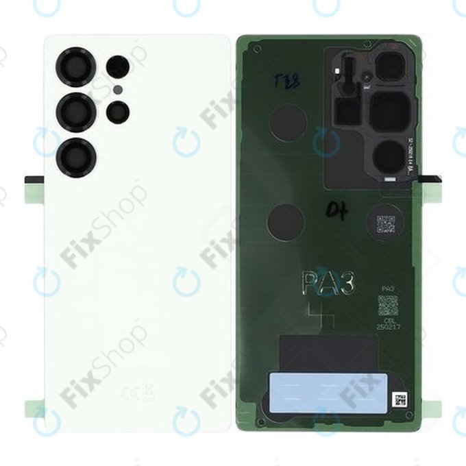 Samsung Galaxy S25 Ultra - Cache batterie (Titanium Jadegreen) - GH82-36353E Genuine Service Pack