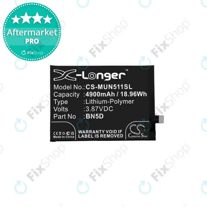 Xiaomi Redmi Note 11, Note 11S - Batterie BN5D 4900mAh HQ