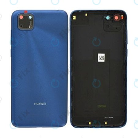 Huawei Y5p - Cache batterie + Objectif caméra arrière (Bleu fantôme) - 97070XVB